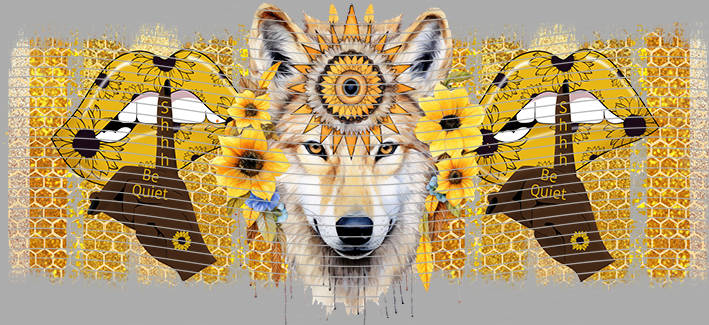 16oz Sunflower Girl-SU-16